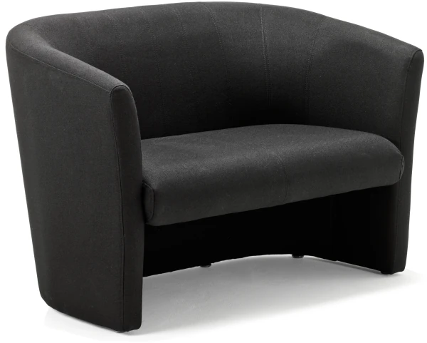 Dynamic Neo Twin Tub Black Fabric Chair - Black