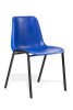 Dynamic Polly Stacking Visitor Chair - Blue