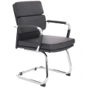 Dynamic Advocate Bonded Leather Cantilever Chair