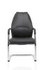 Dynamic Mien Bonded Leather Cantilever Chair