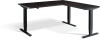 Lavoro Advance Corner Height Adjustable Desk - 1800 x 1600mm - Wenge