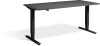 Lavoro Advance Height Adjustable Desk - 1600 x 700mm - Graphite