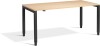 Lavoro Crown Height Adjustable Desk - 1800 x 800mm - Oak