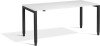 Lavoro Crown Height Adjustable Desk - 1800 x 800mm - White