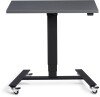 Lavoro Flex 4 Wheel Mobile Desk - 800 x 600mm - Graphite