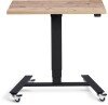 Lavoro Flex 4-wheel Mobile Desk 900 x 600mm - Timber