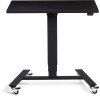 Lavoro Flex 4 Wheel Mobile Desk - 800 x 600mm - Wenge