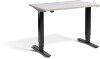 Lavoro Mini Height Adjustable Desk - 1000 x 600mm - Cascina Pine