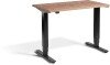 Lavoro Mini Height Adjustable Desk - 1000 x 600mm - Timber