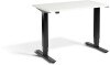 Lavoro Mini Height Adjustable Desk - 1000 x 600mm - White