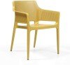 Tabilo Boom Polypropylene Armchair - Mustard