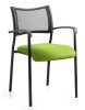 Dynamic Brunswick Chair Bespoke Fabric Black Frame With Arms - Camira Xtreme Madura
