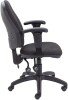 TC Calypso 2 Operator Chair with Adjustable Arms - Charcoal