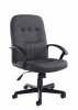 Dams Cavalier Fabric Managers Chair - Charcoal