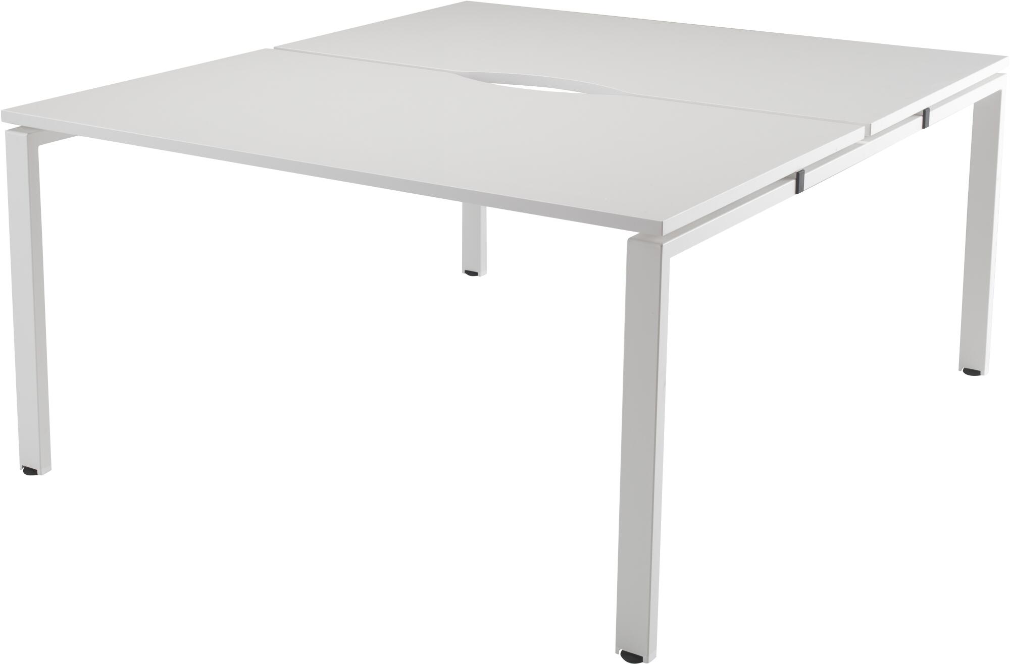 2 Person Bench Desk Full Depth Starter Unit - 1200 x 800mm