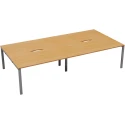 TC Bench Desk, Pod of 4, Full Depth - 2800 x 1600mm