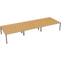 TC Bench Desk, Pod of 6, Full Depth - 4200 x 1600mm