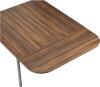 TC Bench D-End Unit - Dark Walnut