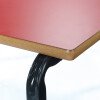 Metalliform Crushed Bent Rectangular Table - MDF Edge - 1200 x 600mm