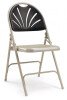 Principal 2600 Comfort Steel Folding Chair (Pack of 4) - Charcoal