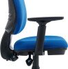 TC Versi 2 Lever Operators Chair with Adjustable Arms - Royal Blue