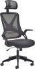 TC Eaton Mesh Back Chair with Folding Arms