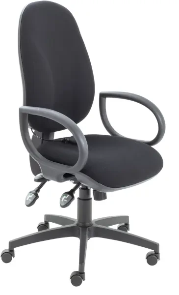 TC Concept Maxi Ergo Chair with Fixed Arms - Black