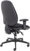 TC Concept Maxi Ergo Chair with Adjustable Arms - Black