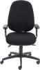 TC Concept Maxi Ergo Chair with Adjustable Arms - Black