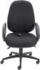 TC Concept Maxi Ergo Chair with Fixed Arms - Charcoal