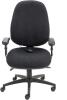 TC Concept Maxi Ergo Chair with Adjustable Arms - Charcoal