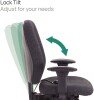 TC Endurance Vista Operator Chair with Adjustable Arms