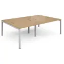 Dams Connex Double Back To Back Bench Desk 2400 x 1600mm