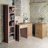 Mobel Oak Two Drawer Filing Cabinet