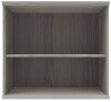 Gala Bookcase - 730mm High - Alaskan Grey Oak