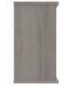 Gala Bookcase - 730mm High - Alaskan Grey Oak