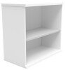 Gala Bookcase - 730mm High - Arctic White