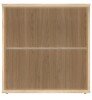 Gala Bookcase - 816mm High - Canadian Oak