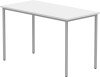 Gala Rectangular Multi-use Table - 1200mm x 600mm - Arctic White