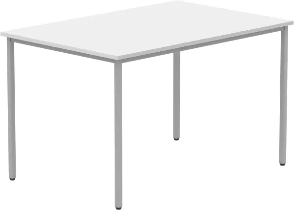 Gala Rectangular Multi-use Table - 1200mm x 800mm - Arctic White