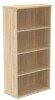 Gala Bookcase - 1592mm High - Canadian Oak
