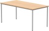 Gala Rectangular Multi-use Table - 1600mm x 800mm - Norwegian Beech