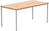 Gala Rectangular Multi-use Table - 1600mm x 800mm - Norwegian Beech