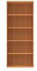 Gala Bookcase - 1980mm High - Norwegian Beech