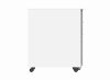 Gala Steel Mobile Under Desk Pedestal - 3 Drawers - White