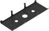 Metalicon Extra Wide Steel Shared Cable Tray, Beam Mounted 1100 x 488 x H130mm (includes Beam Spacers x 10) - Black