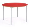 Metalliform Fully Welded Circular Table - PU Edge - 1000mm