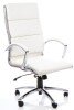 Dynamic Classic Executive Chair High Back With Arms - White