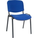 Teknik Conference Black Frame Fabric Chair