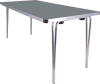 Gopak Contour 25 Plus Folding Table - (W) 1520 x (D) 610mm - Storm